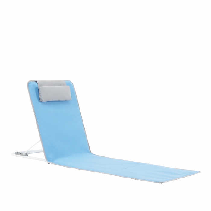 Custom-Made Stylish Portable Foldable Beach Mat with Adjustable Backrest for Outdoor Camping
