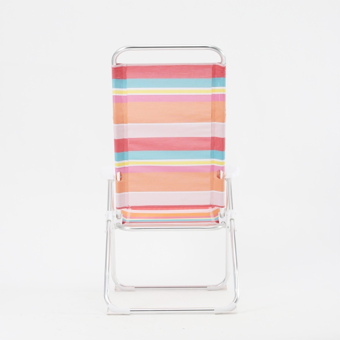 LOGO Multi-Style Lightweight Portable Camping Metal Folding Aluminium Beach Chair