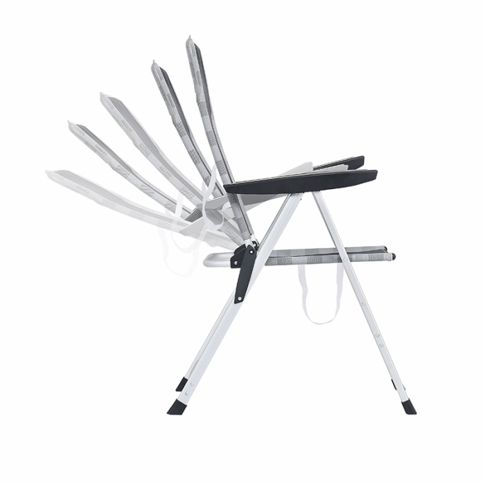 Sunshine 5 Position Adjustable Luxury Aluminum Lightweight Portable Folding High Back Camping Beach Chair